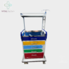Crash Trolley Metal With Multi Lockable Drawers