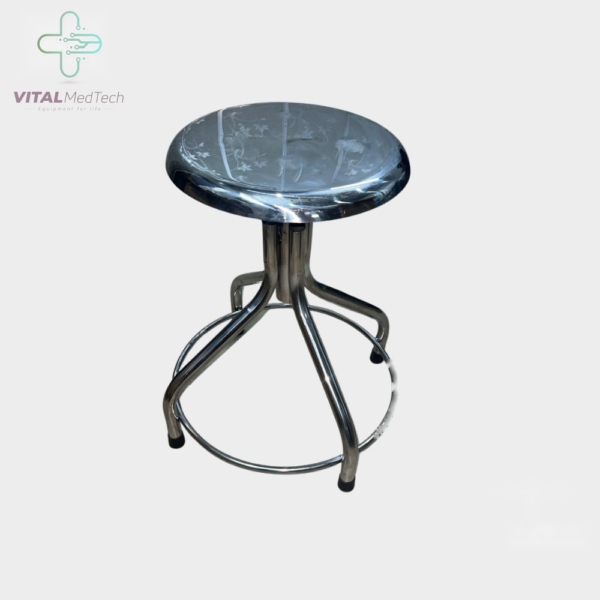 Patient Stool Full Stainless Steel medical equipment Pakistan | VITAL MedTech