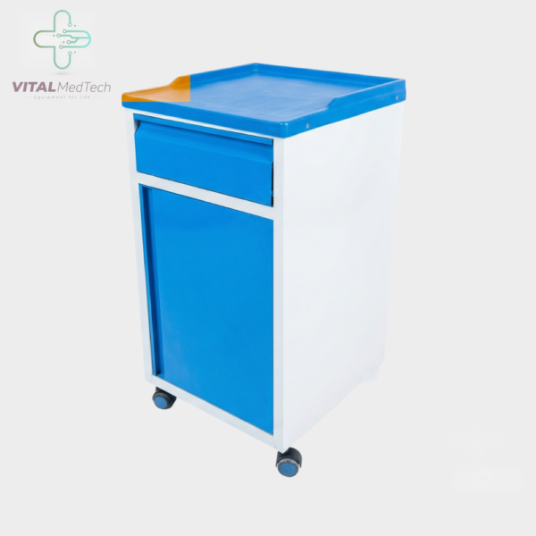Bed Side Locker With Fiber Top medical equipment Pakistan | VITAL MedTech