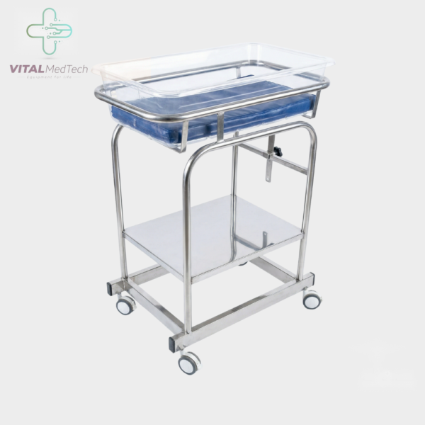 Premium Baby Cart Stainless Steel medical equipment Pakistan | VITAL MedTech