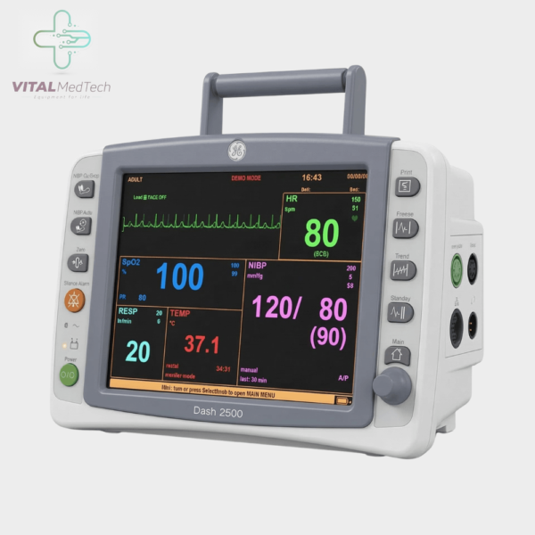 Cardiac Monitor GE Dash 2500 medical equipment Pakistan | VITAL MedTech