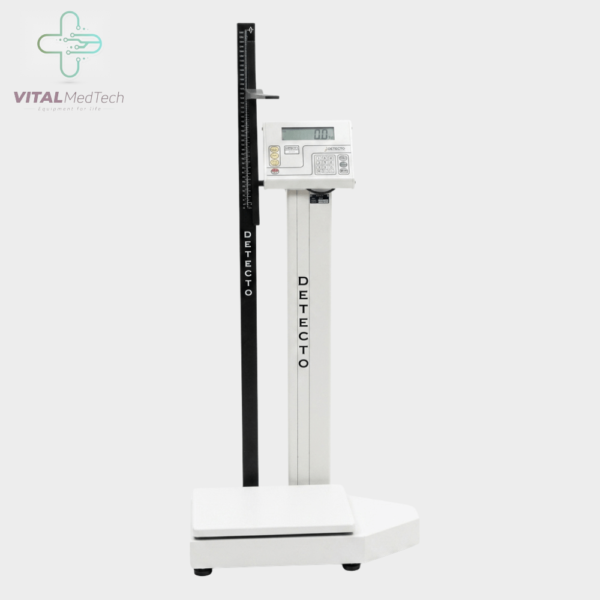 Detecto Digital Physician Scale with Height Rod (Stadiometer Scale) medical equipment Pakistan | VITAL MedTech