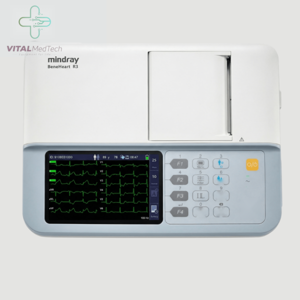 Mindray Beneheart R3 – 3 Channel | ECG Monitoring medical equipment Pakistan | VITAL MedTech