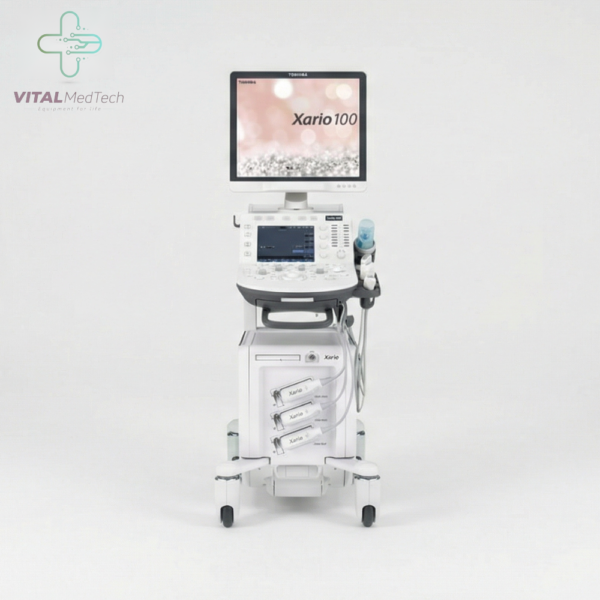 Toshiba Xario 100 Color Doppler (Refurbished) Ultrasound Machine medical equipment Pakistan | VITAL MedTech