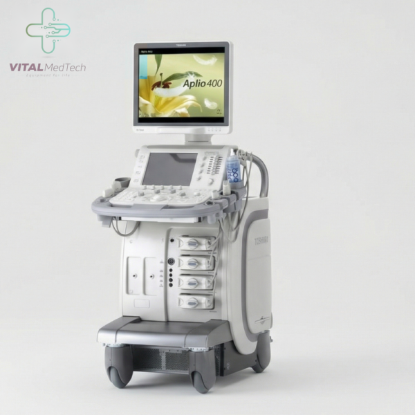 Toshiba Aplio 400 Color Doppler (Refurbished) Ultrasound Machine medical equipment Pakistan | VITAL MedTech