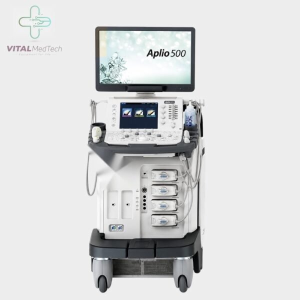 Toshiba Aplio 500 Platinum Color Doppler (Refurbished) Ultrasound Machine medical equipment Pakistan | VITAL MedTech